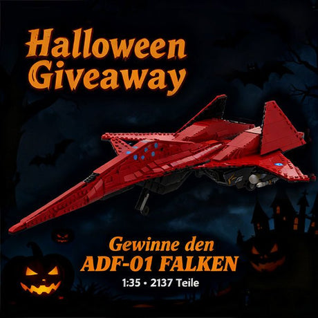 🎃 Halloween Giveaway 2025:Win the ADF-01 FALKEN MOC (1:35 · 2137 PCS) | LesDiy x Handsolo99 - LesDiy