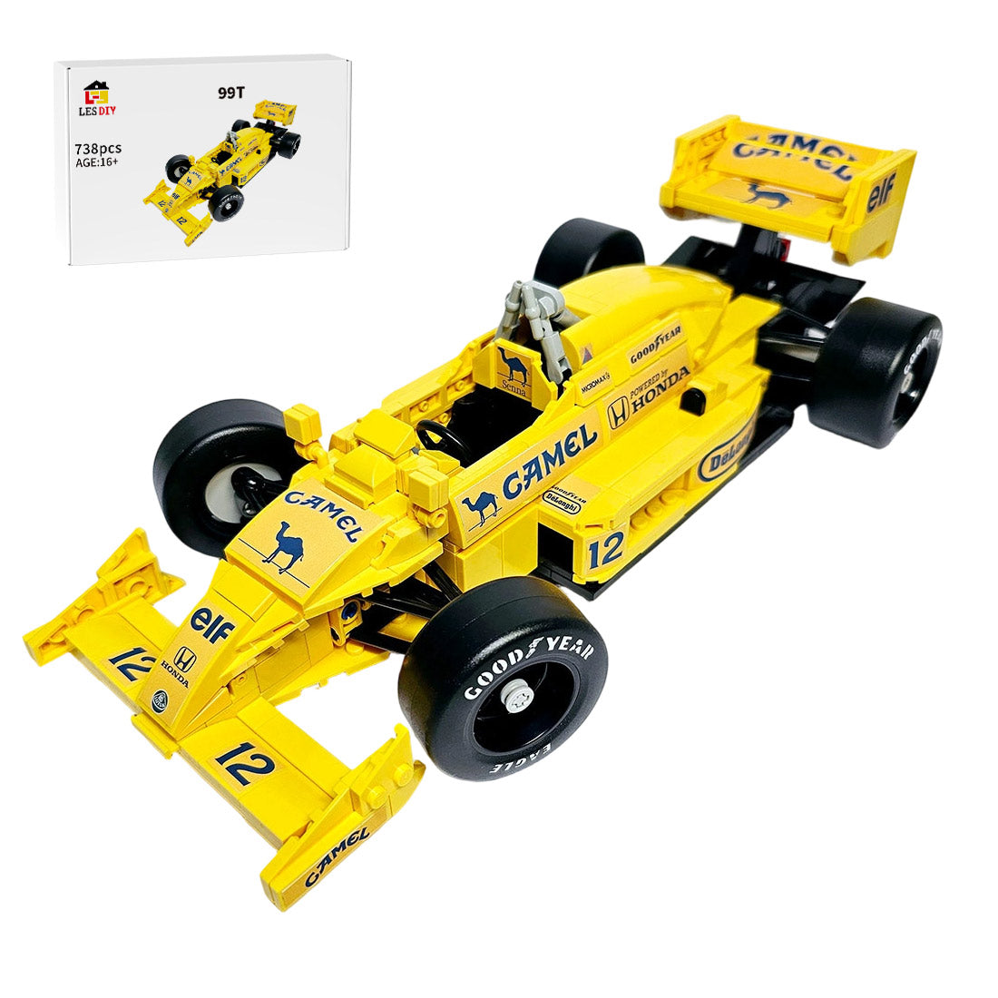 MOC-220329 - Lotus 99T Klemmbausteine