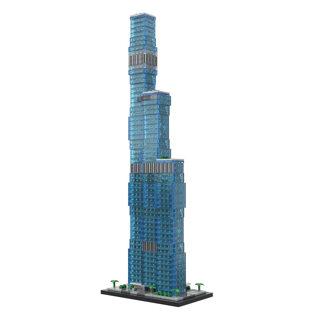 MOC-256851 The St. Regis Chicago 1:800 Scale Klemmbausteine