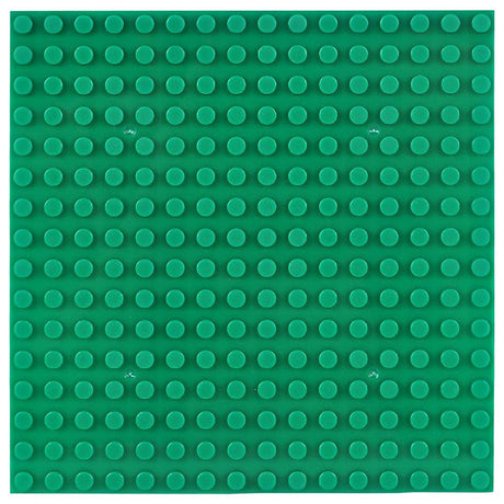 10pcs Grundplatte 16x16, Dunkelgrün - LesDiy -