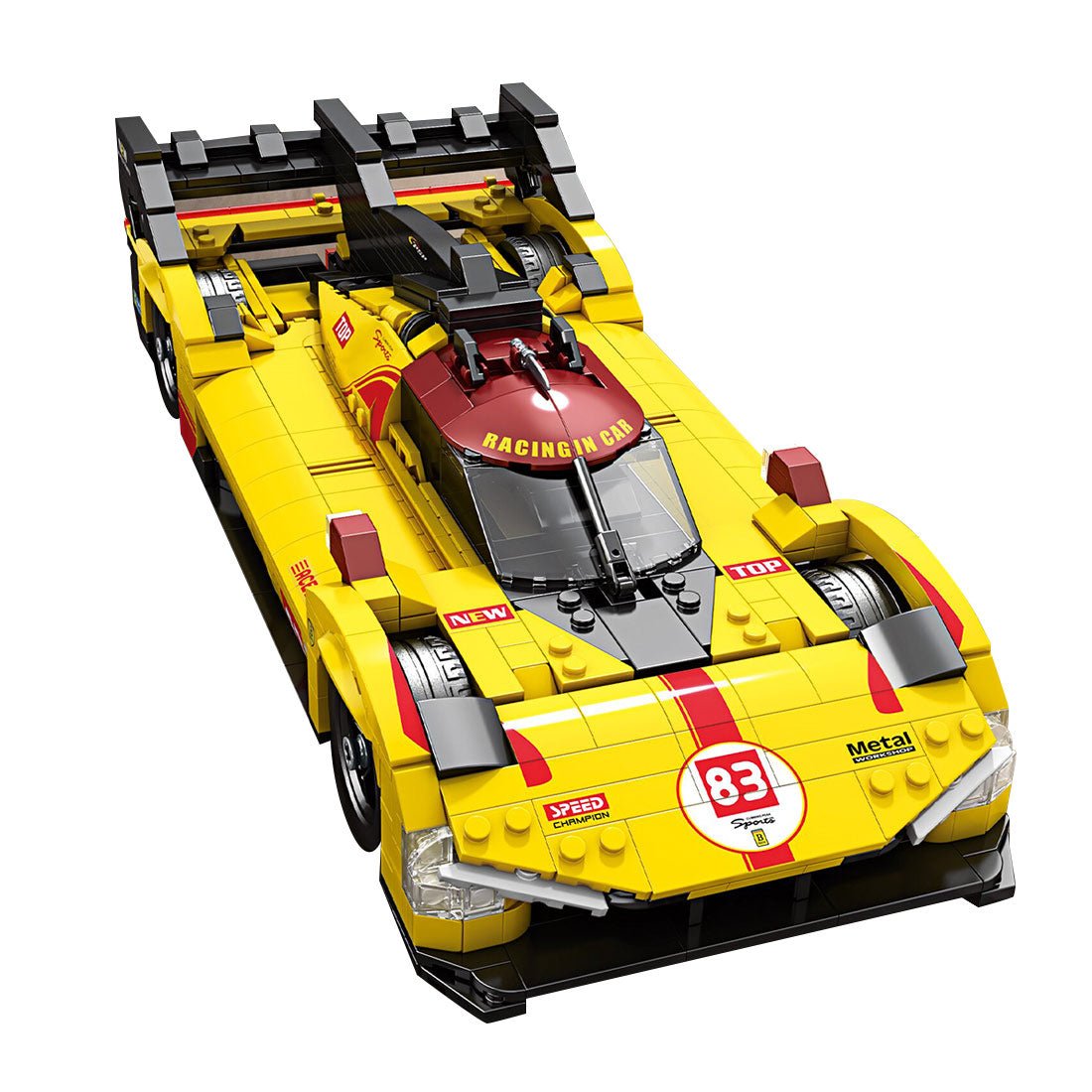 1/15 Scale Race - winning Car Klemmbausteine - LesDiy - Klemmbausteine