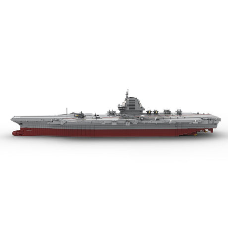 1:200 Chinese Navy CV - 18 Aircarrier Klemmbausteine - LesDiy - Klemmbausteine