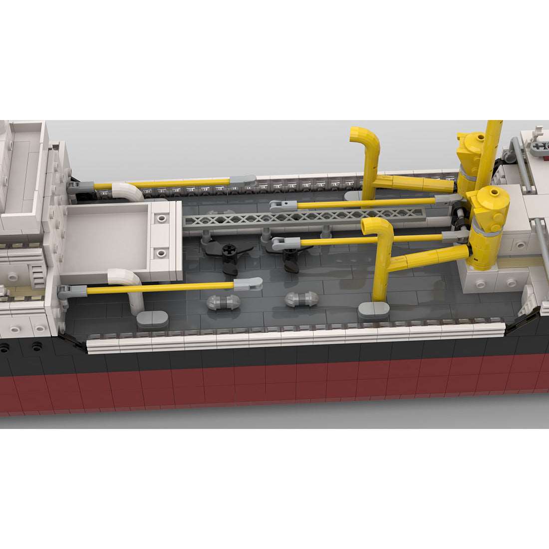 1/200 MOC - 39295 Altmark Versorgungsschiff Klemmbausteine - LesDiy - Klemmbausteine