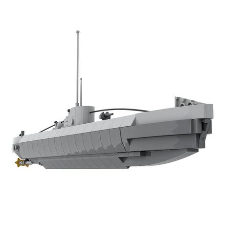 1/200 Scale German U - 505 WWII U - boat Klemmbausteine - LesDiy - Klemmbausteine