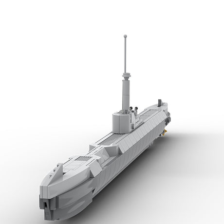 1/200 Scale German U - 864 WWII U - boat Klemmbausteine - LesDiy - Klemmbausteine