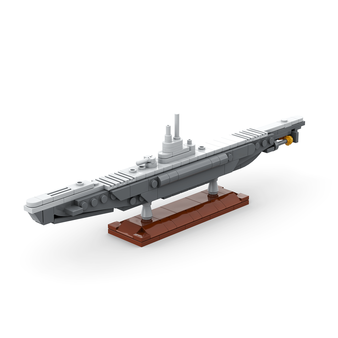 1:260 Militärisches Mini - U - Boot Set 1 Klemmbausteine - LesDiy - Klemmbausteine