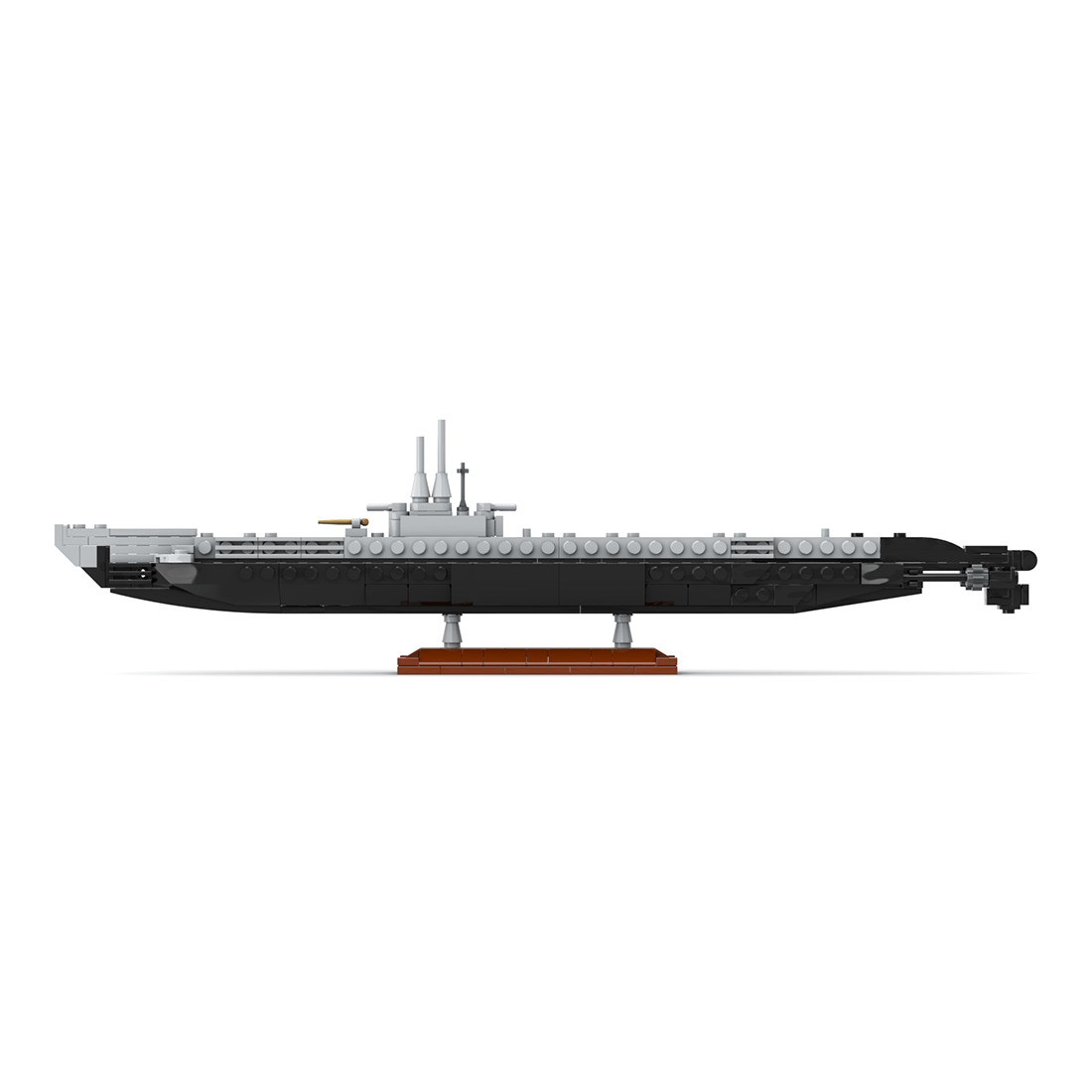 1:260 Militärisches Mini - U - Boot Set 1 Klemmbausteine - LesDiy - Klemmbausteine