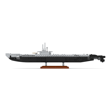 1:260 Militärisches Mini - U - Boot Set 1 Klemmbausteine - LesDiy - Klemmbausteine