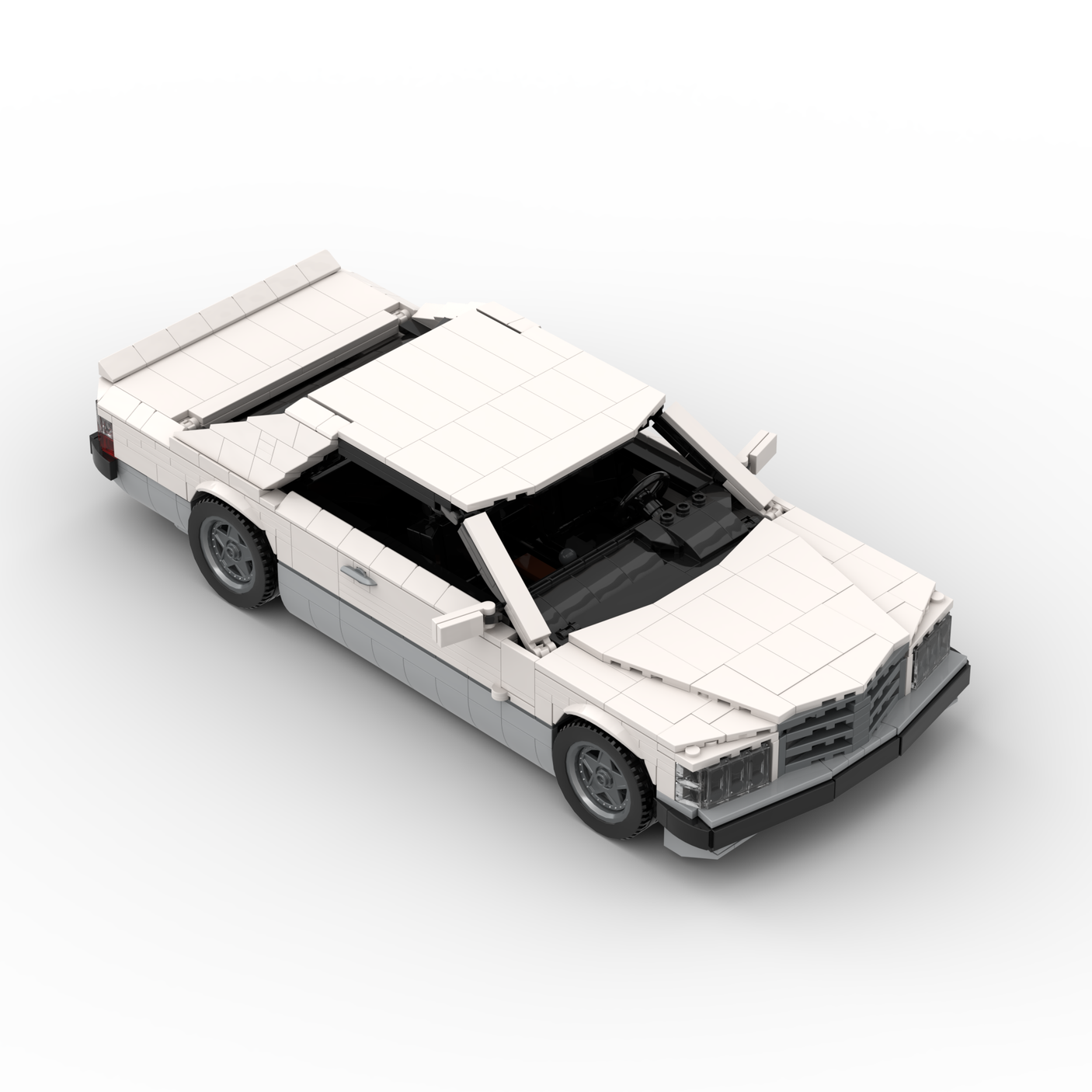 Deutsches Grand-Touring-Coupé der 1980er Jahre Klemmbausteine(GoBricks)