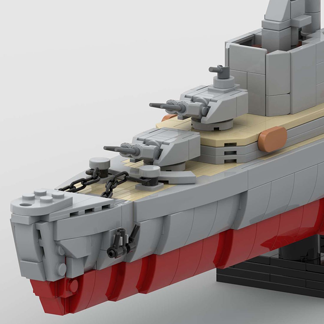 1/300 Scale Arethusa Class Light Cruiser Klemmbausteine - LesDiy - Klemmbausteine