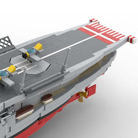 1/300 Scale German X - Class Manfred von Richthofen H - 39 Aircraft Carrier Klemmbausteine - LesDiy - Klemmbausteine