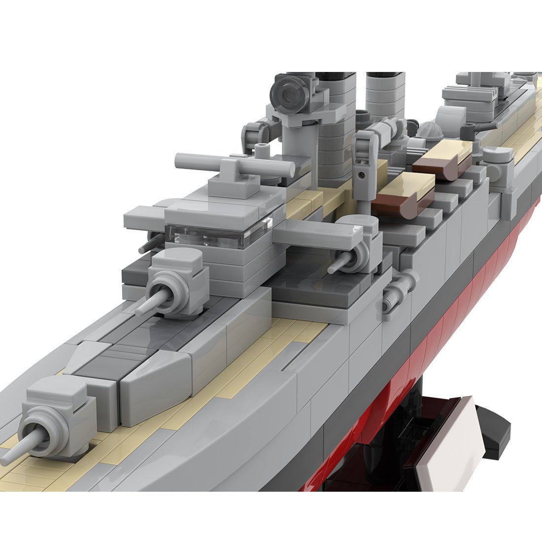 1/300 Scale Light Cruiser Klemmbausteine - LesDiy - Klemmbausteine