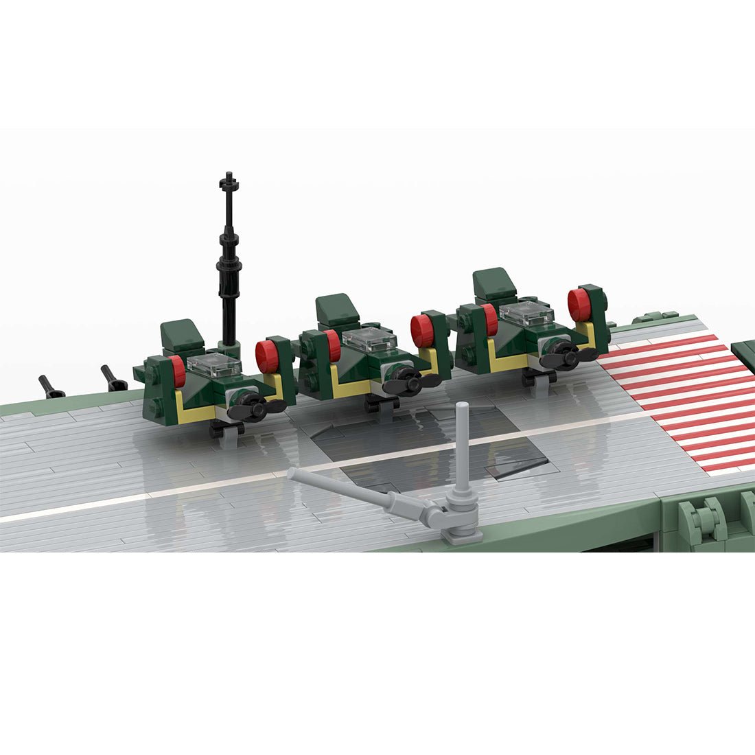 1/300 Scale Shinano Aircraft Carrier Military klemmbausteine - LesDiy - Klemmbausteine