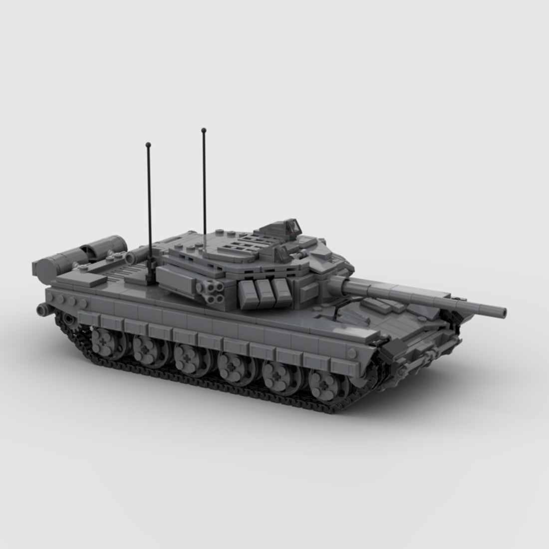 1/35 Scale Rusian T - 90 Tank Klemmbausteine - LesDiyproduct_type##
