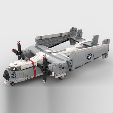 1/35 Scale US Military C - 2 Transport Aircraft Klemmbausteine - LesDiy - Klemmbausteine