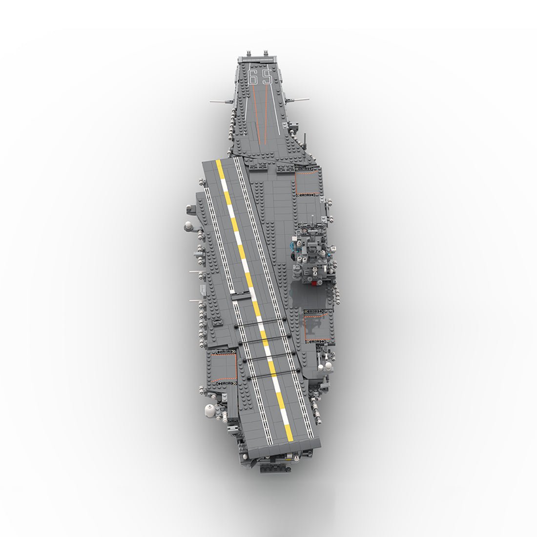 1:350 UCS USS Enterprise CVN - 65 Atomgetriebener Flugzeugträger - LesDiy - Klemmbausteine