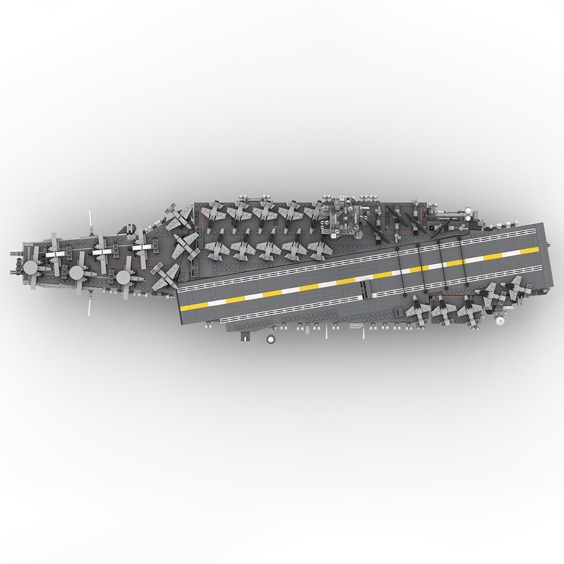 1:350 UCS USS Enterprise CVN - 65 Atomgetriebener Flugzeugträger - LesDiy - Klemmbausteine