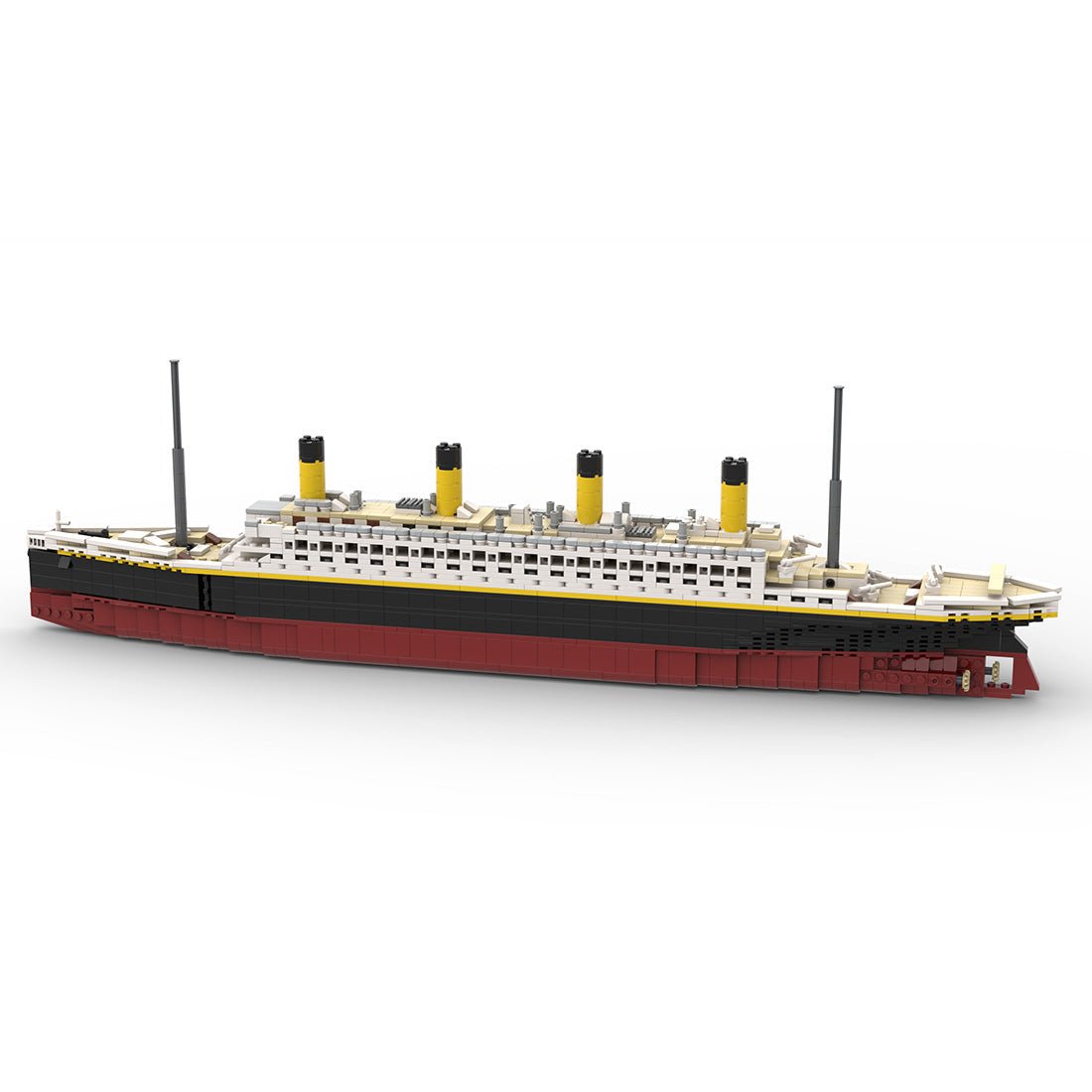 1/400 MOC - 57717 UCC RMS Olympia - Kreuzfahrtschiff Klemmbausteine - LesDiy - Klemmbausteine