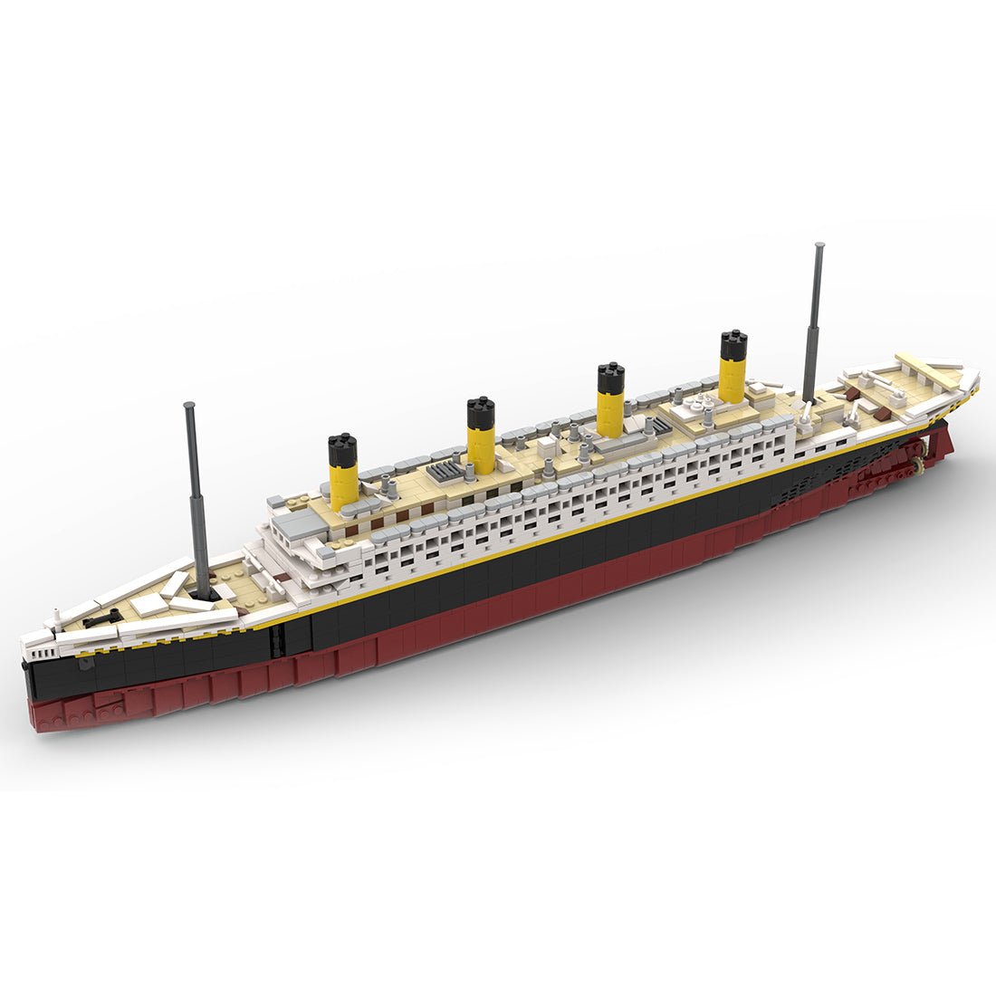 1/400 MOC - 57717 UCC RMS Olympia - Kreuzfahrtschiff Klemmbausteine - LesDiy - Klemmbausteine