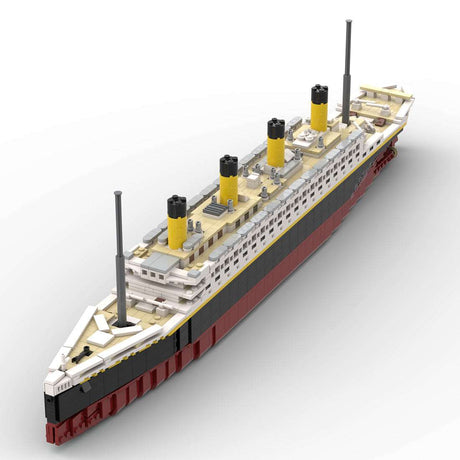 1/400 MOC - 57717 UCC RMS Olympia - Kreuzfahrtschiff Klemmbausteine - LesDiy - Klemmbausteine