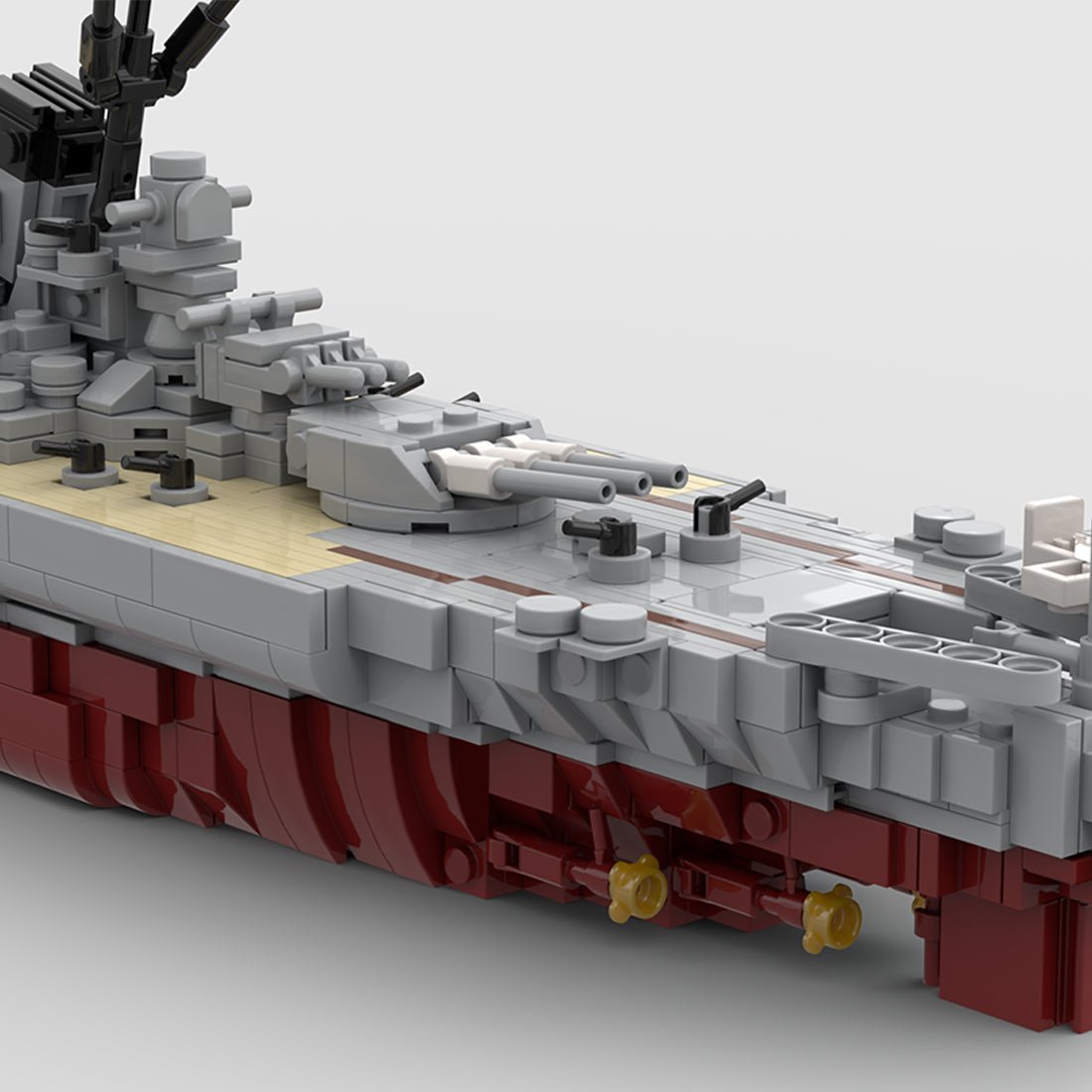 1:485 Scale Japanese Navy Yamato Battleship Klemmbausteine - LesDiy - Klemmbausteine