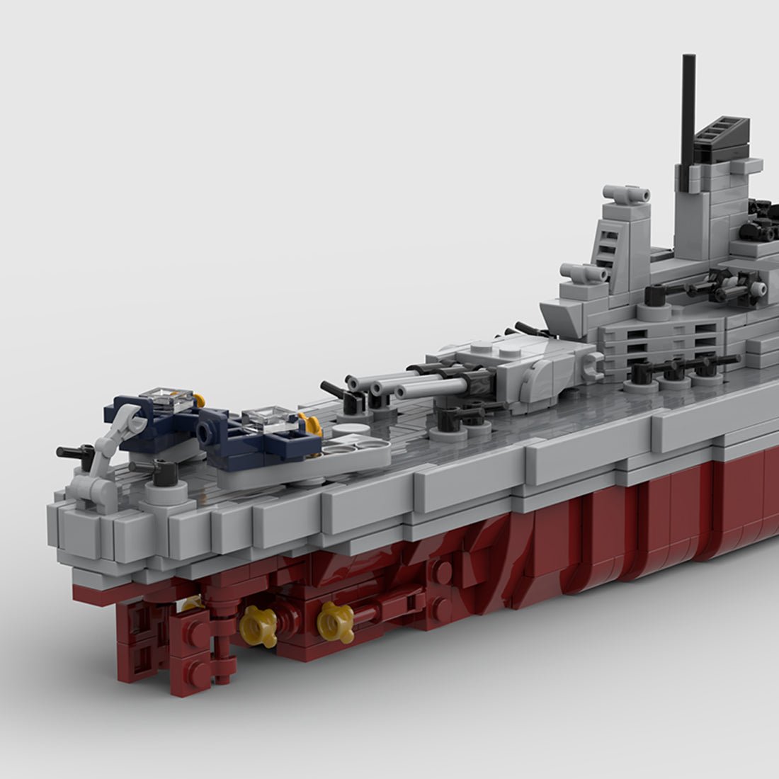 1/485 Scale USS Battleship Klemmbausteine - LesDiy - Klemmbausteine