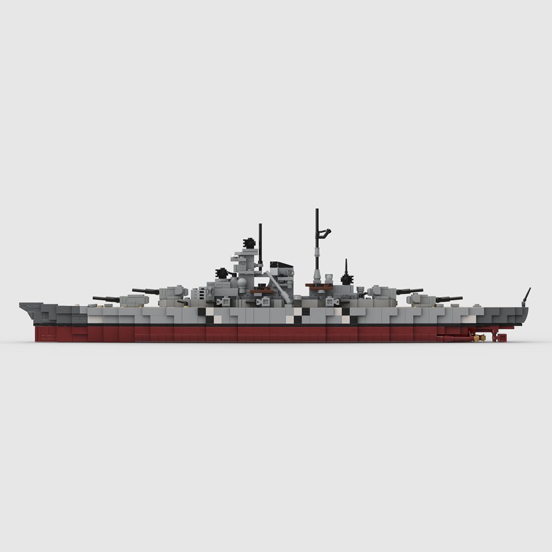 1/485 Scale WWII British Hood Battlecruiser Military Klemmbausteine - LesDiy - Klemmbausteine