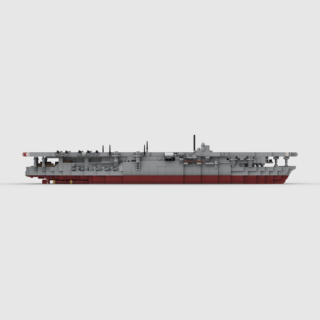 1/485 Scale WWII Japanese Navy Aircraft Carrier Kaga Klemmbausteine - LesDiy - Klemmbausteine