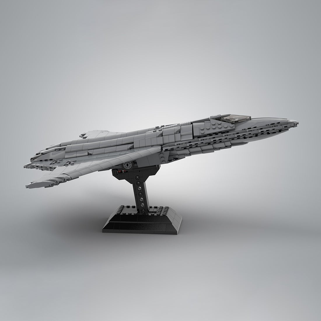 1/60 Scale sixth - generation Aircraft J - 50 Military Klemmbausteine - LesDiy - Klemmbausteine