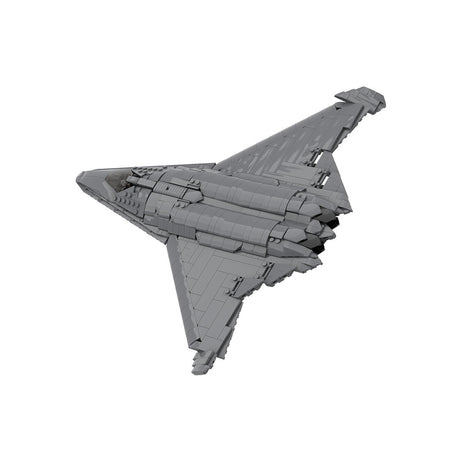 1/60 Scale sixth - generation Aircraft J - 50 Military Klemmbausteine - LesDiy - Klemmbausteine