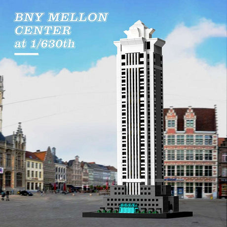 1/630 Scale BNY Mellon Center Klemmbausteine - LesDiy - Klemmbausteine