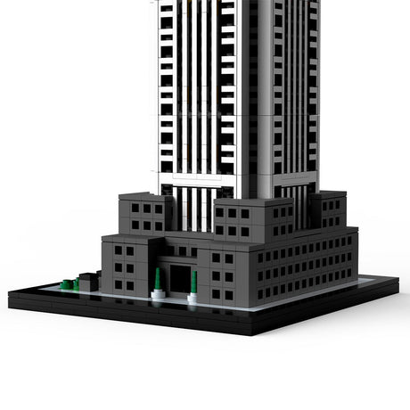 1/630 Scale BNY Mellon Center Klemmbausteine - LesDiy - Klemmbausteine