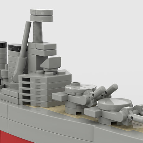 1/700 Scale Hood Cruiser Klemmbausteine - LesDiy - Klemmbausteine