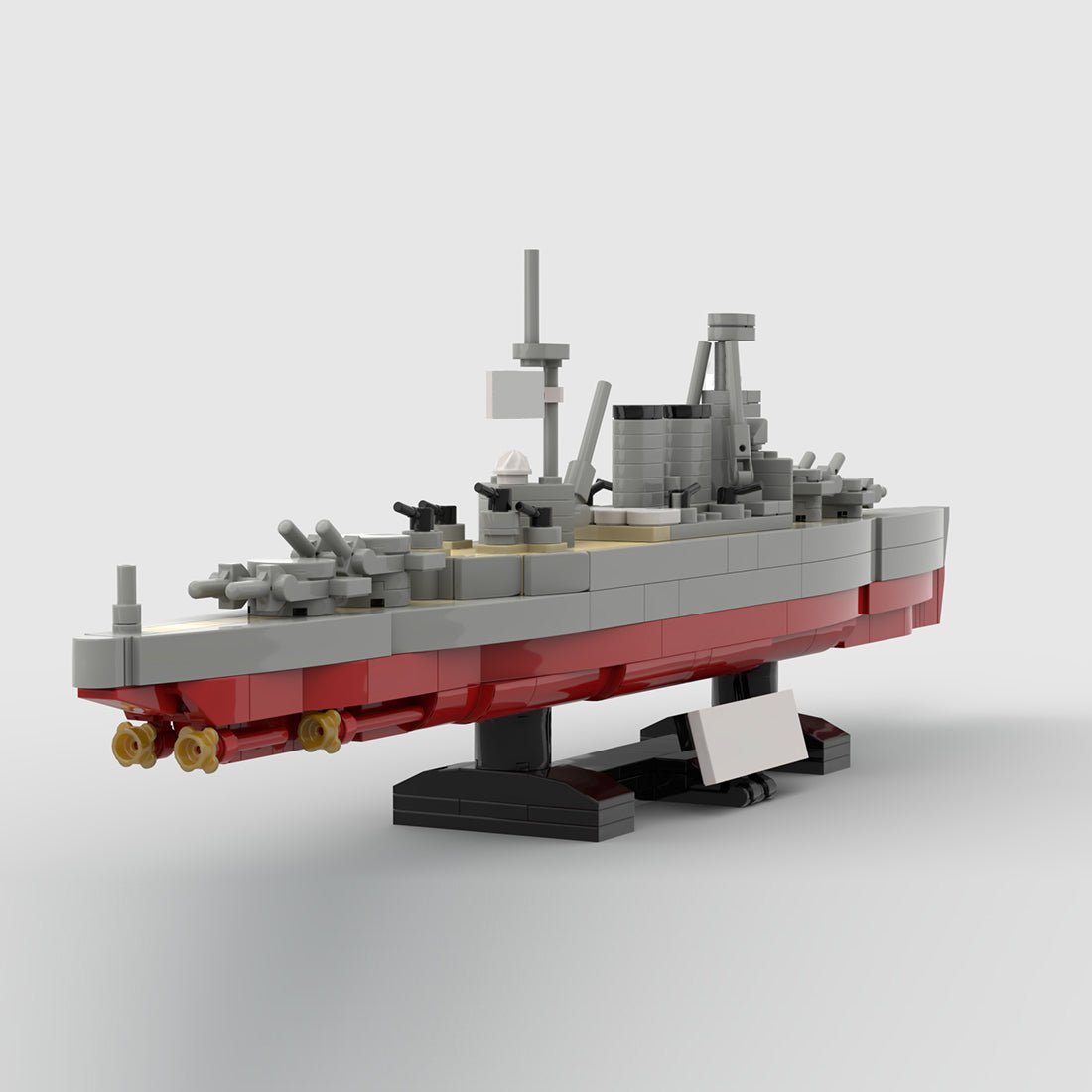 1/700 Scale Hood Cruiser Klemmbausteine - LesDiy - Klemmbausteine