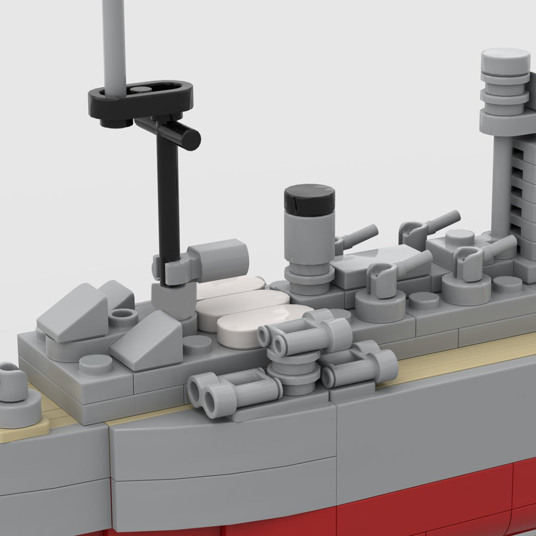 1/700 Scale Nelson - Class Battleship Klemmbausteine - LesDiy - Klemmbausteine