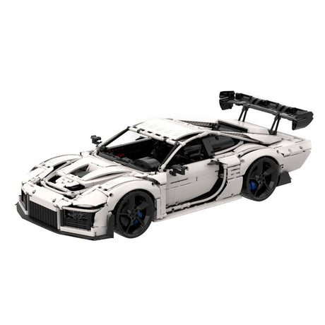 1/8 Maßstab 935 Sportwagen Tech Klemmbausteine - LesDiy - Klemmbausteine