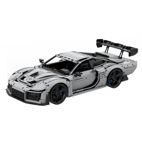 1/8 Maßstab 935 Sportwagen Tech Klemmbausteine - LesDiy - Klemmbausteine