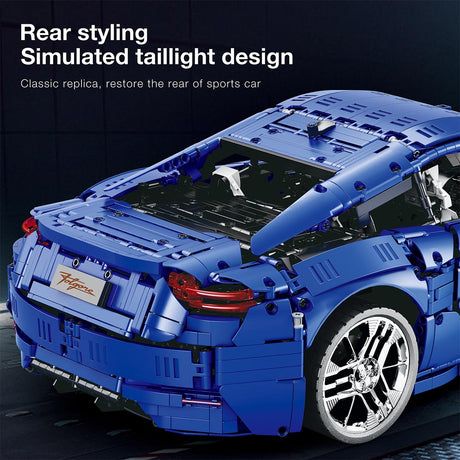 1/8 Scale Luxury Supercar Klemmbausteine - LesDiy - Klemmbausteine