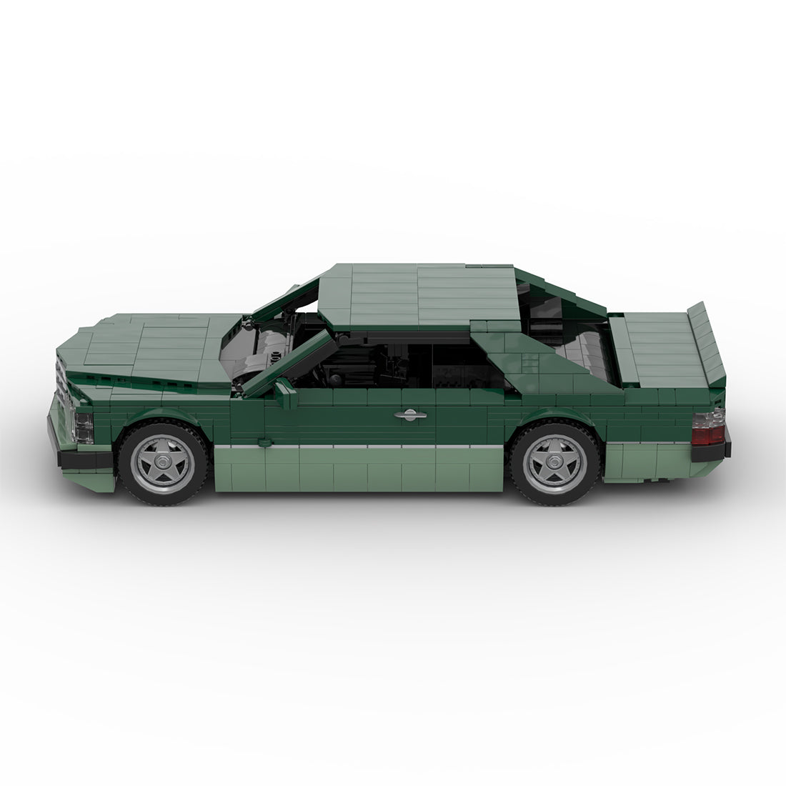 Deutsches Grand-Touring-Coupé der 1980er Jahre Klemmbausteine