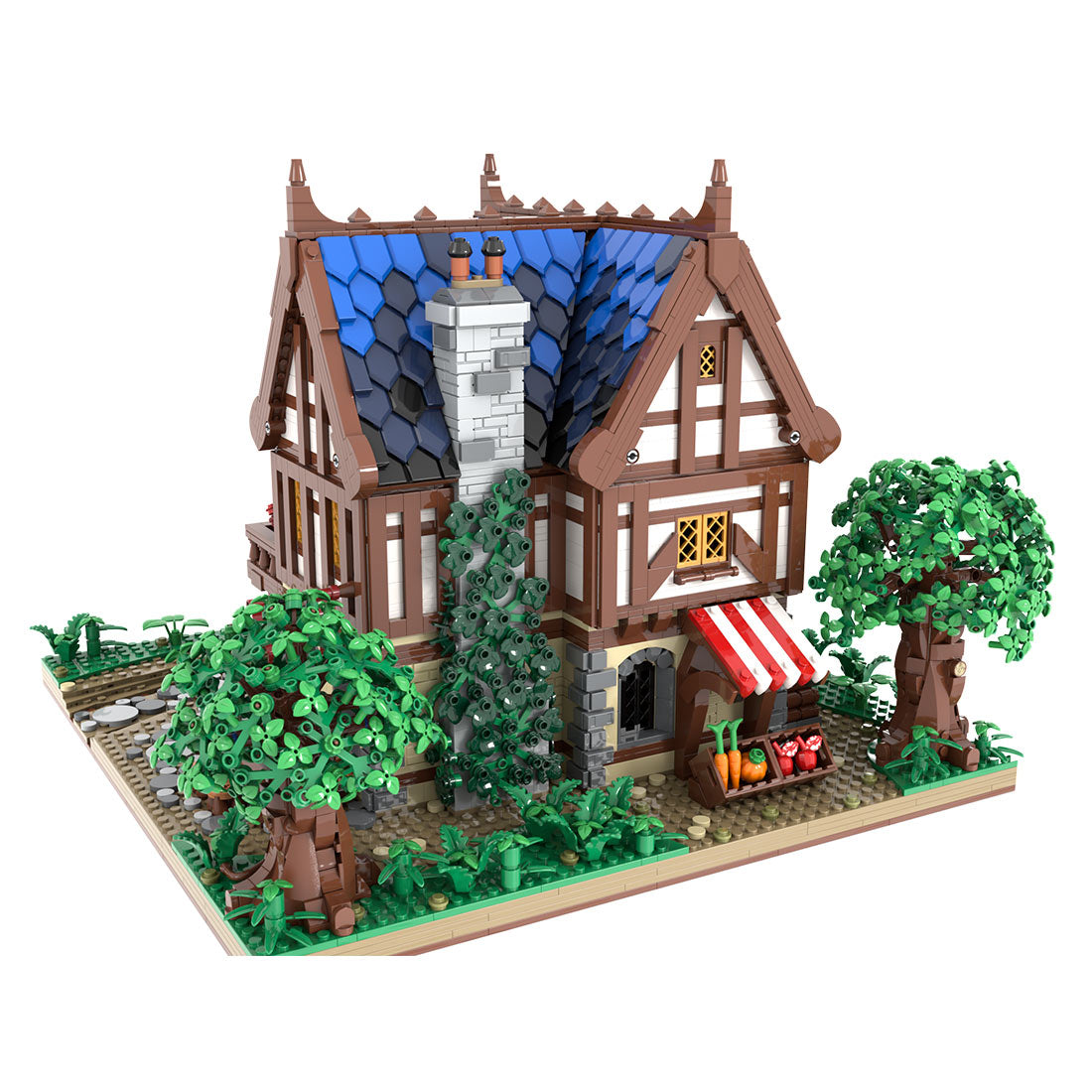 MOC-224458 Medieval tavern Klemmbausteine