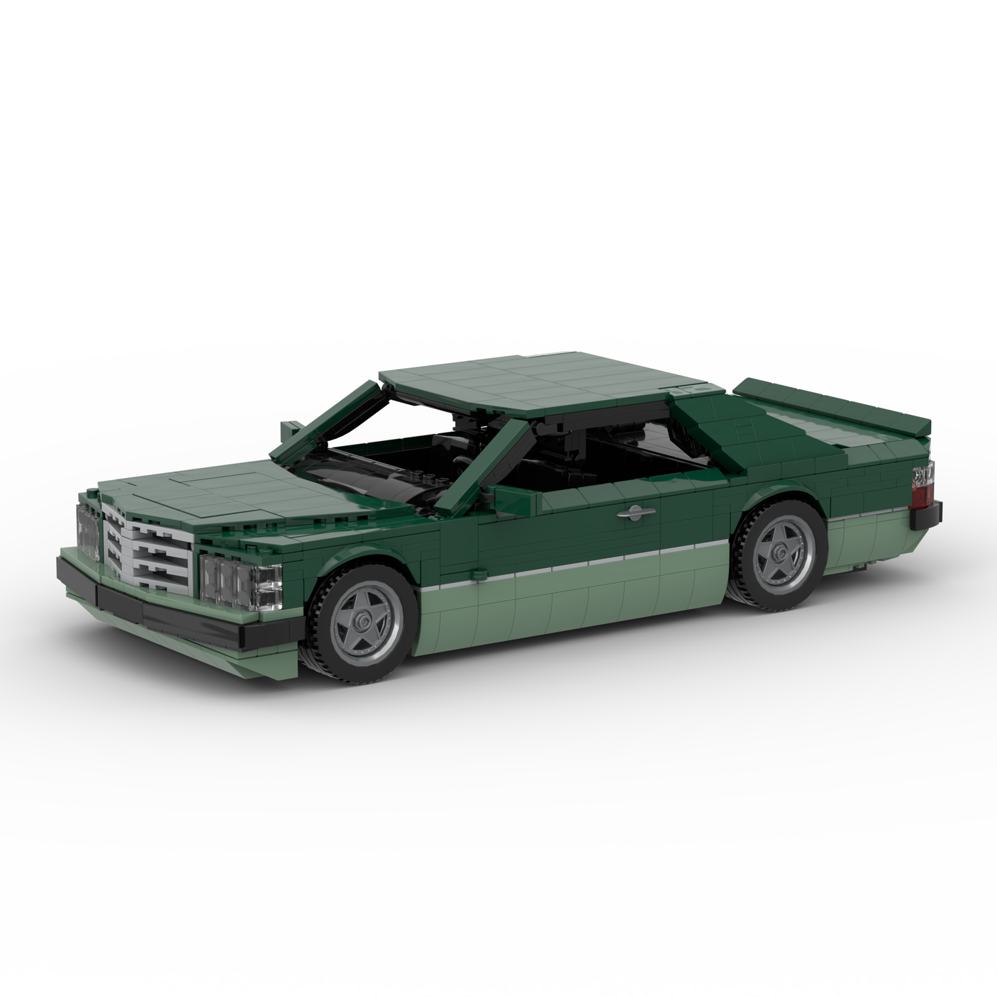 Deutsches Grand-Touring-Coupé der 1980er Jahre Klemmbausteine(GoBricks)