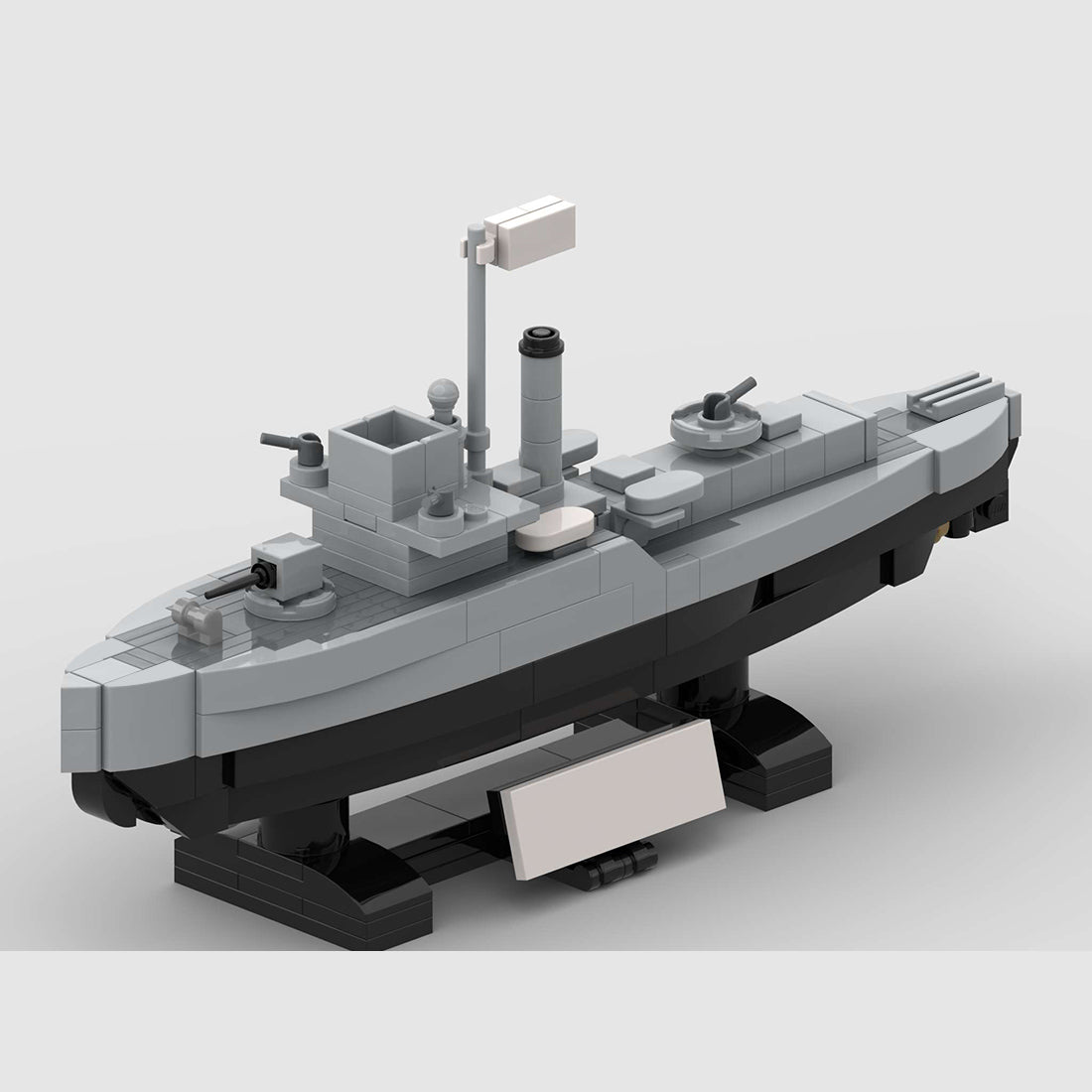 2 in 1 British light Military warship Klemmbausteine - LesDiy - Klemmbausteine