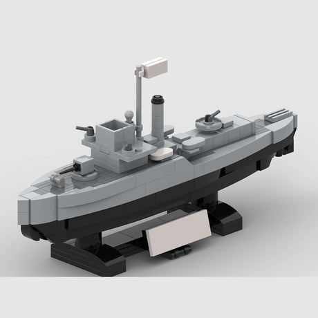 2 in 1 British light Military warship Klemmbausteine - LesDiy - Klemmbausteine