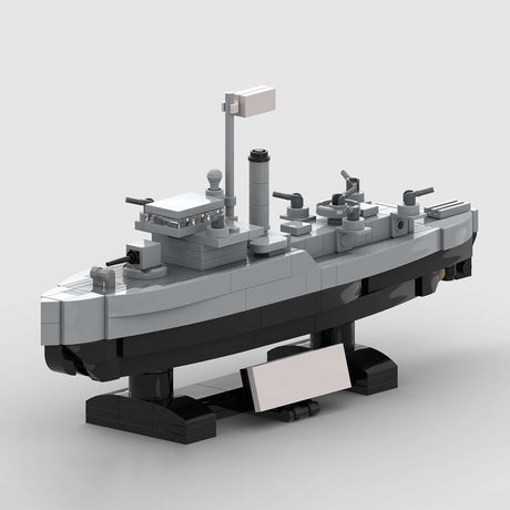 2 in 1 British light Military warship Klemmbausteine - LesDiy - Klemmbausteine