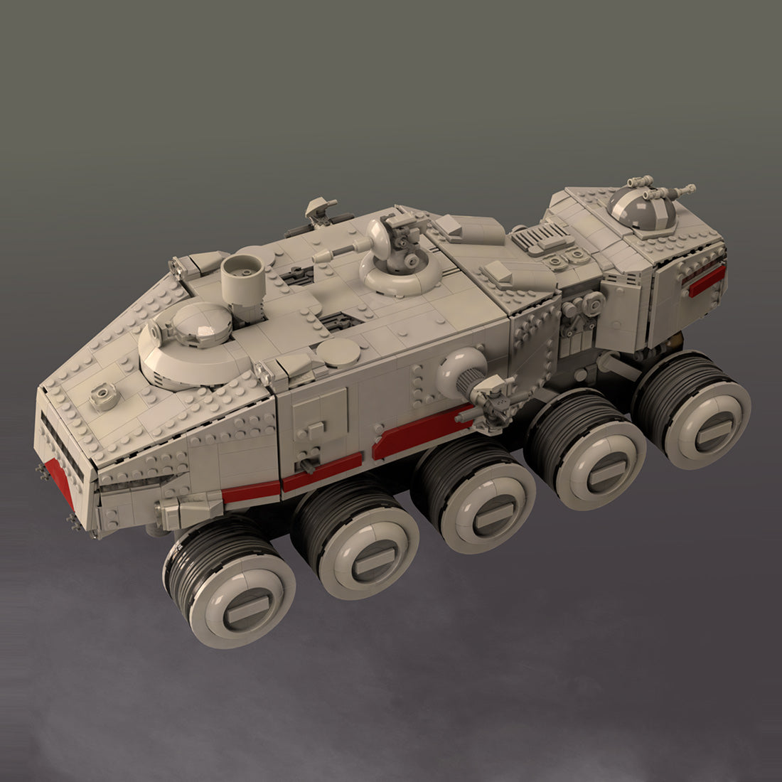 MOC-234365 Ultimate Playscale-Serie – A-6 Juggernaut Klemmbausteine