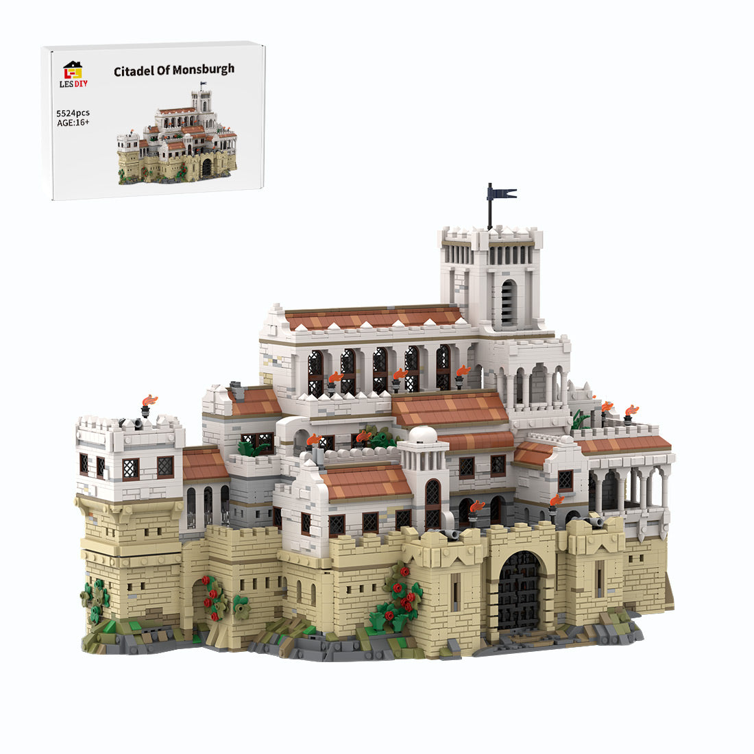 MOC-274904 Zitadelle von Monsburgh Klemmbausteine