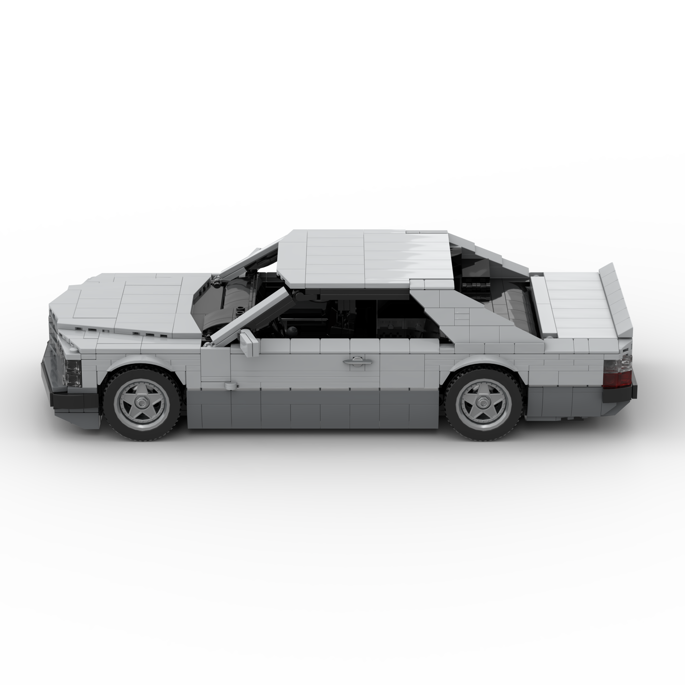 Deutsches Grand-Touring-Coupé der 1980er Jahre Klemmbausteine(GoBricks)