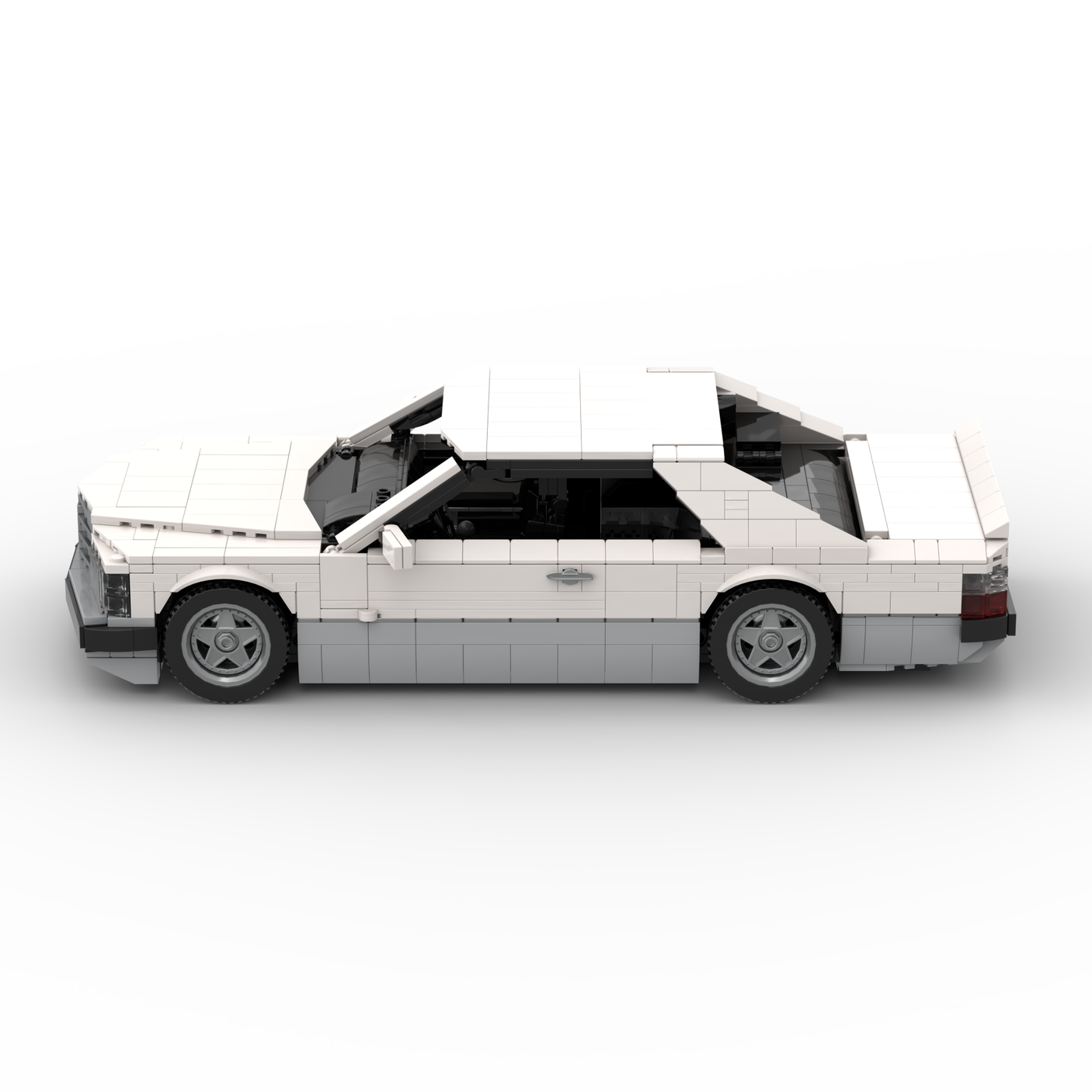 Deutsches Grand-Touring-Coupé der 1980er Jahre Klemmbausteine(GoBricks)