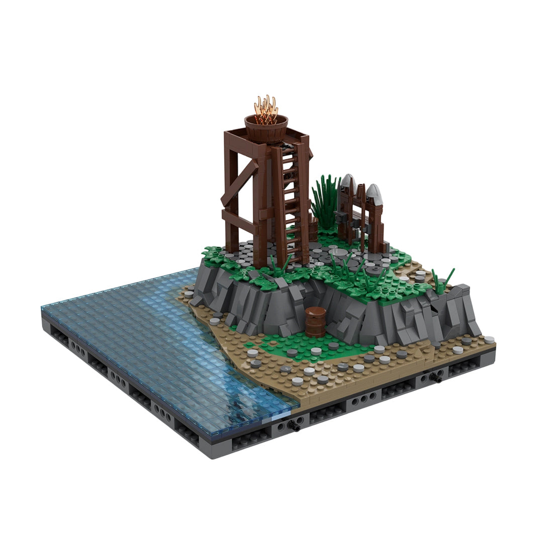 Medieval Pirate Tower MA-001 Klemmbausteine