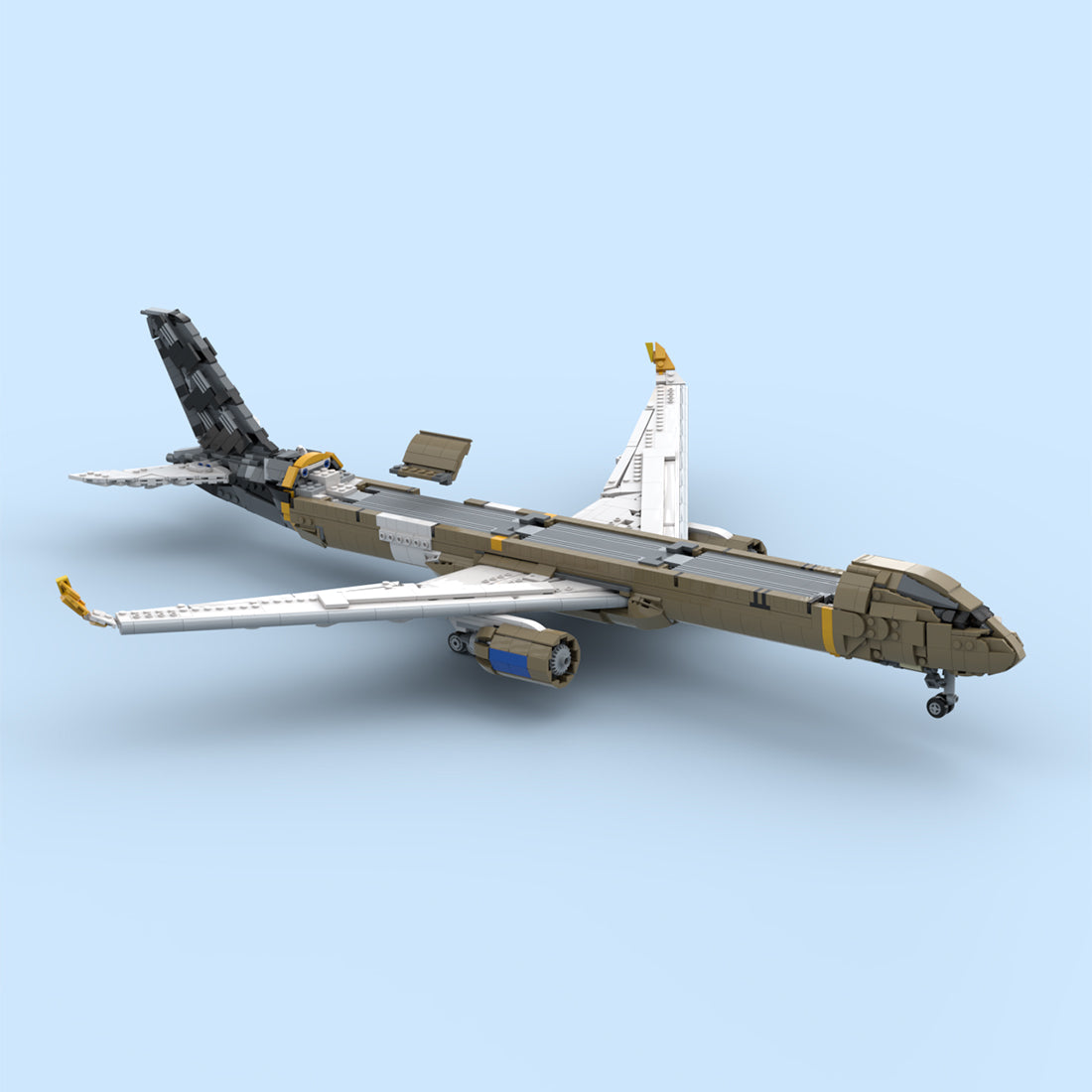 MOC-274422 Airbus A350 F Launch livery Klemmbausteine